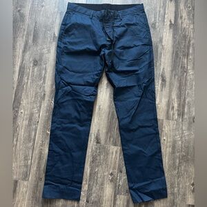 Bonobos Slim Fit Stretch Tech Trouser Navy Blue 33x32